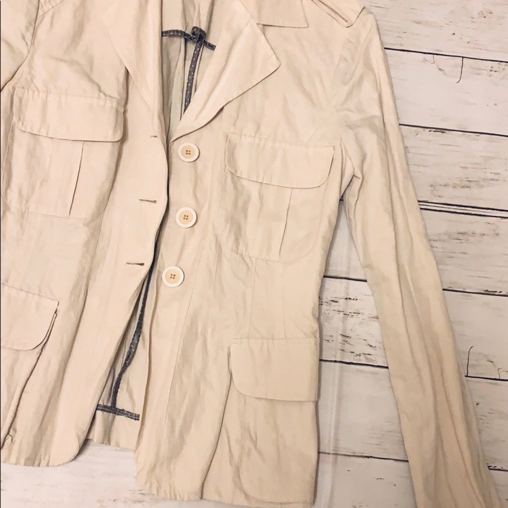 Wrinkled blazer